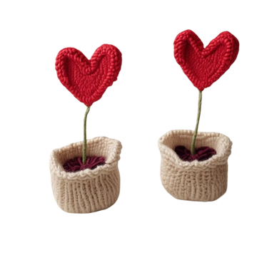 Heart flowers
